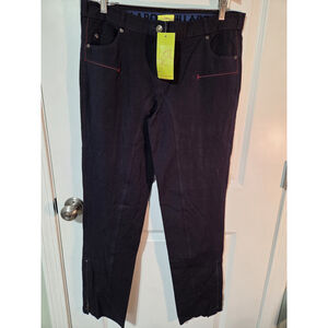 Jillaroo Australia Girls Womans Riding Pants Navy Blue Size 14 Equestrian New